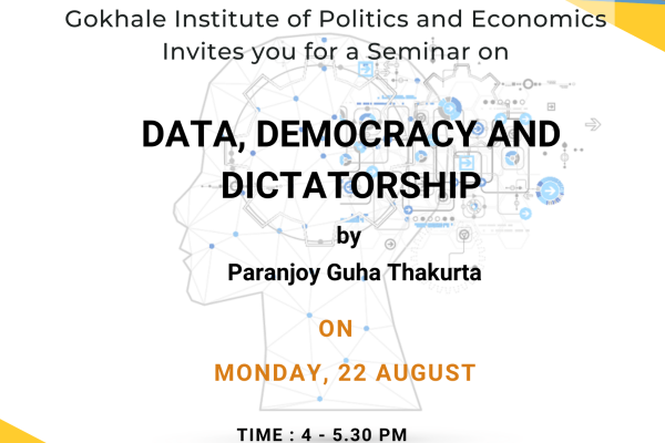 Special Lecture: Paranjoy Guha Thakurta on Data, Democracy and Dictatorship